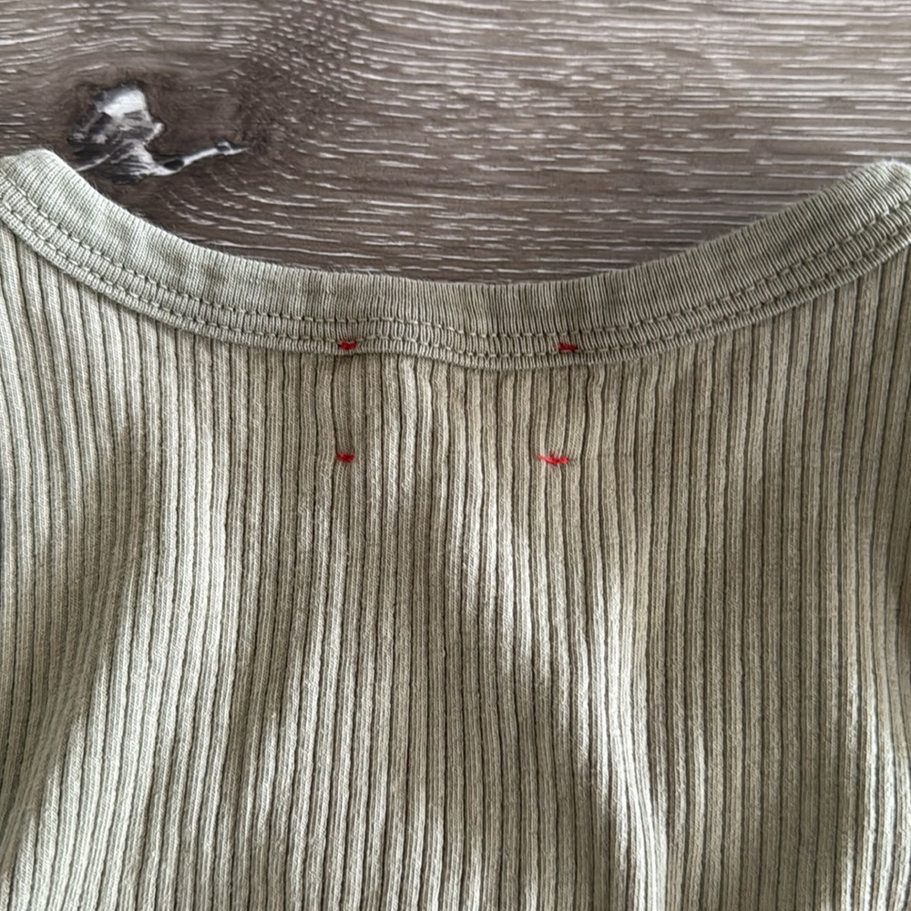 XiRENA Olive Green Ribbed Tank Top - Picture 6 of 6